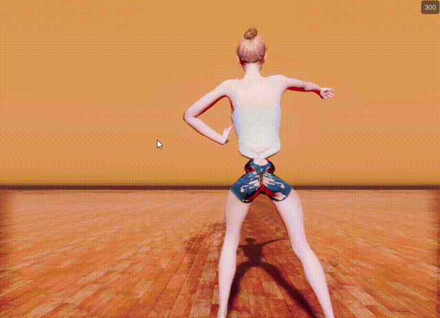 setting DanceXR  DanceXR 问题 : CG模型的腰部扭动
